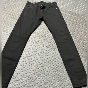 Mens g star black skinny denim. 32x32.